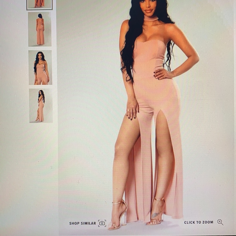 Something sweet jumpsuit - Mauve